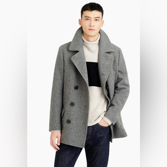 New JCrew Dock peacoat with Thinsulate - Picture 2 of 7